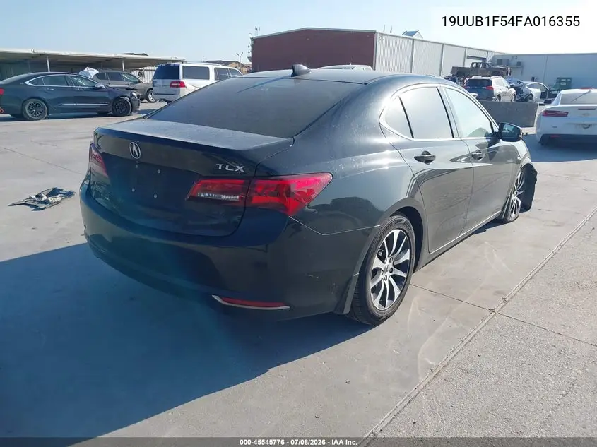 2015 Acura Tlx Tech VIN: 19UUB1F54FA016355 Lot: 45545776