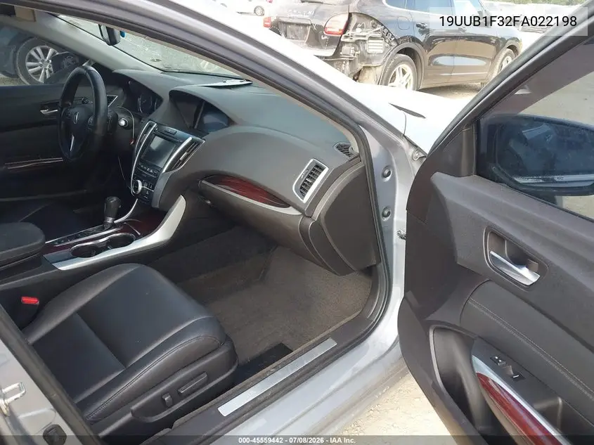 2015 Acura Tlx VIN: 19UUB1F32FA022198 Lot: 45559442