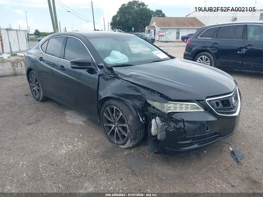 2015 Acura Tlx V6 Tech VIN: 19UUB2F52FA002105 Lot: 45560583