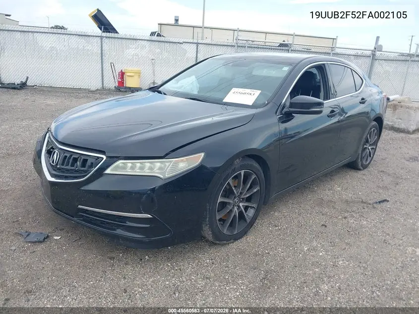 2015 Acura Tlx V6 Tech VIN: 19UUB2F52FA002105 Lot: 45560583