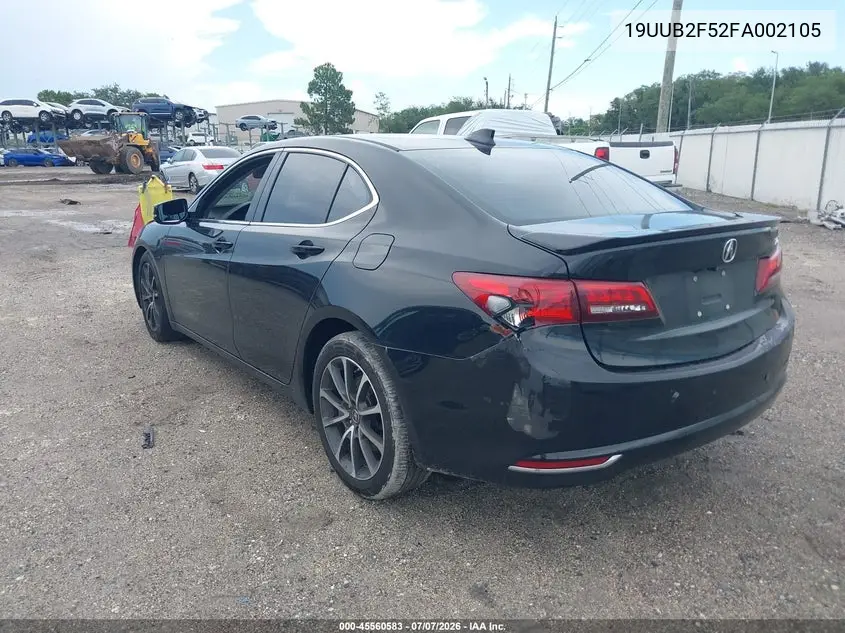 2015 Acura Tlx V6 Tech VIN: 19UUB2F52FA002105 Lot: 45560583