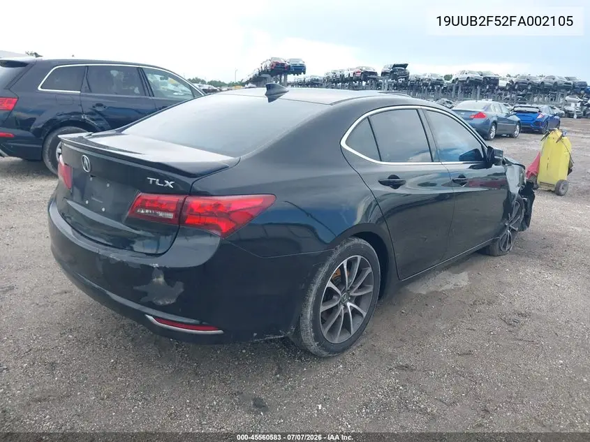 2015 Acura Tlx V6 Tech VIN: 19UUB2F52FA002105 Lot: 45560583