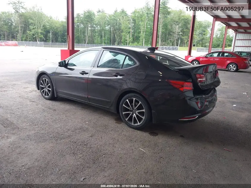 2015 Acura Tlx V6 Tech VIN: 19UUB3F50FA005297 Lot: 45562419