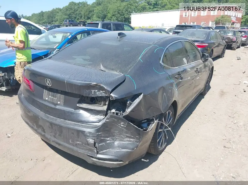 2015 Acura Tlx V6 Tech VIN: 19UUB3F52FA008167 Lot: 45581273