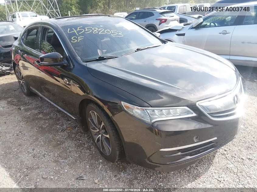 2015 Acura Tlx V6 Tech VIN: 19UUB2F55FA003748 Lot: 45582053