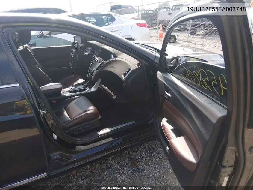 2015 Acura Tlx V6 Tech VIN: 19UUB2F55FA003748 Lot: 45582053