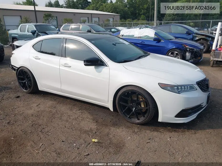 2015 Acura Tlx V6 Tech VIN: 19UUB2F58FA024366 Lot: 45596513