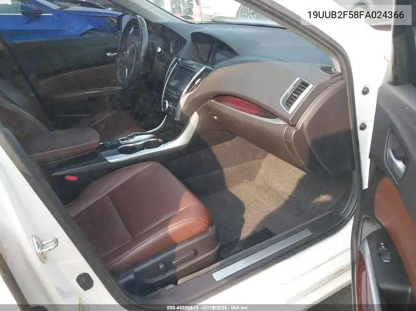 2015 Acura Tlx V6 Tech VIN: 19UUB2F58FA024366 Lot: 45596513