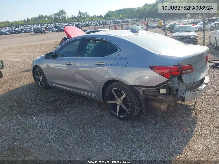 2015 Acura Tlx V6 Tech VIN: 19UUB2F52FA008924 Lot: 45610528
