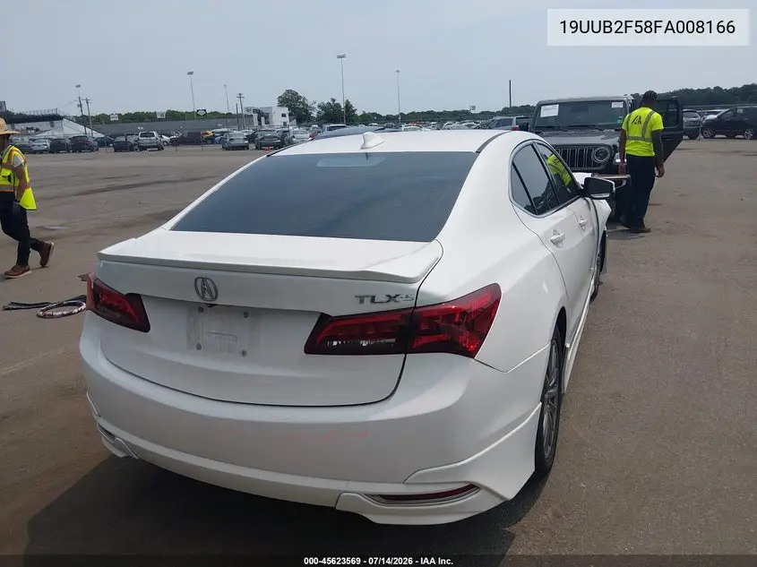 2015 Acura Tlx V6 Tech VIN: 19UUB2F58FA008166 Lot: 45623569