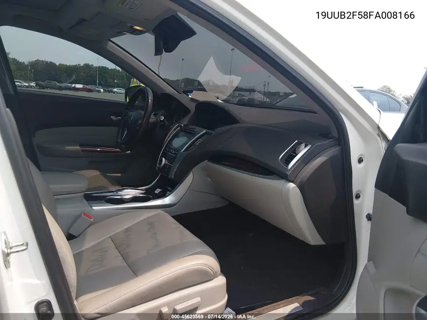 2015 Acura Tlx V6 Tech VIN: 19UUB2F58FA008166 Lot: 45623569