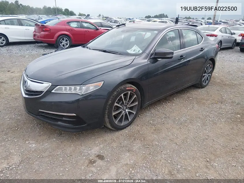 2015 Acura Tlx V6 Tech VIN: 19UUB2F59FA022500 Lot: 45659226