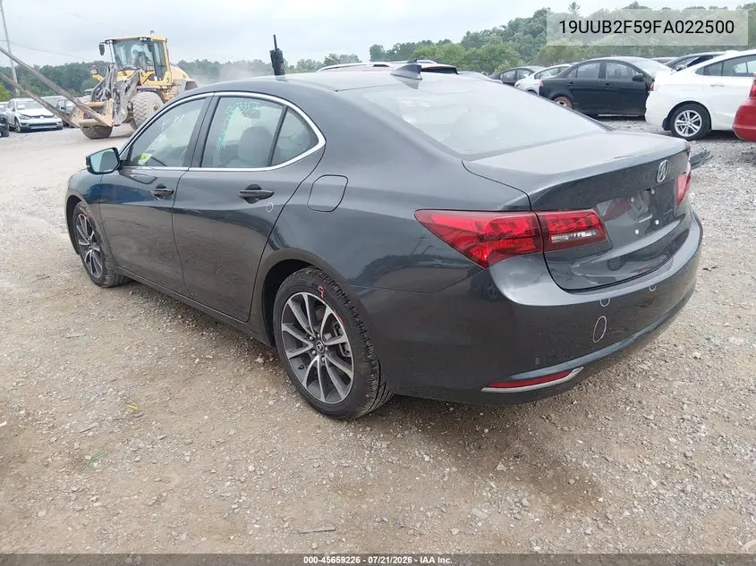 2015 Acura Tlx V6 Tech VIN: 19UUB2F59FA022500 Lot: 45659226