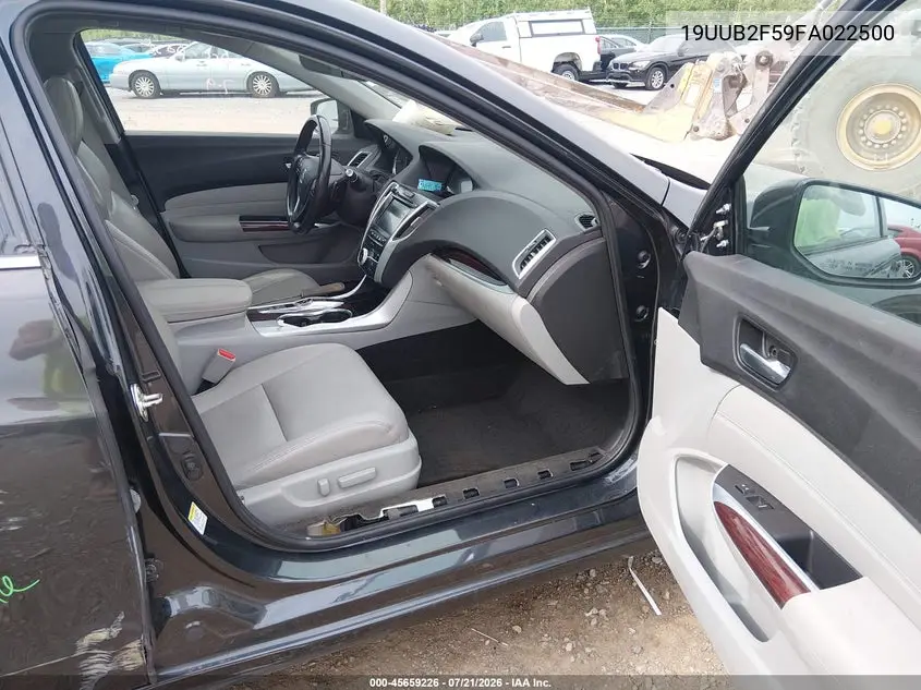 2015 Acura Tlx V6 Tech VIN: 19UUB2F59FA022500 Lot: 45659226