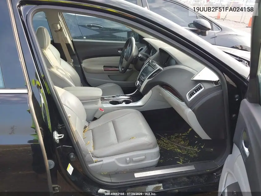 2015 Acura Tlx V6 Tech VIN: 19UUB2F51FA024158 Lot: 45662185