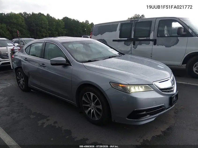 2015 Acura Tlx Tech VIN: 19UUB1F51FA021772 Lot: 45663838