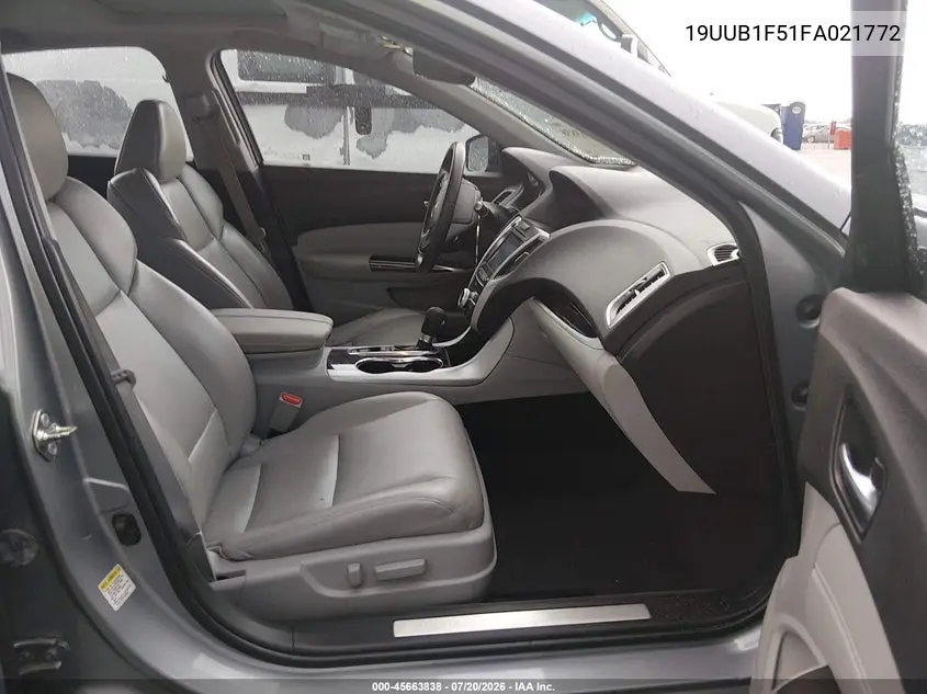 2015 Acura Tlx Tech VIN: 19UUB1F51FA021772 Lot: 45663838