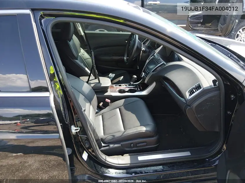 2015 Acura Tlx VIN: 19UUB1F34FA004012 Lot: 45671592