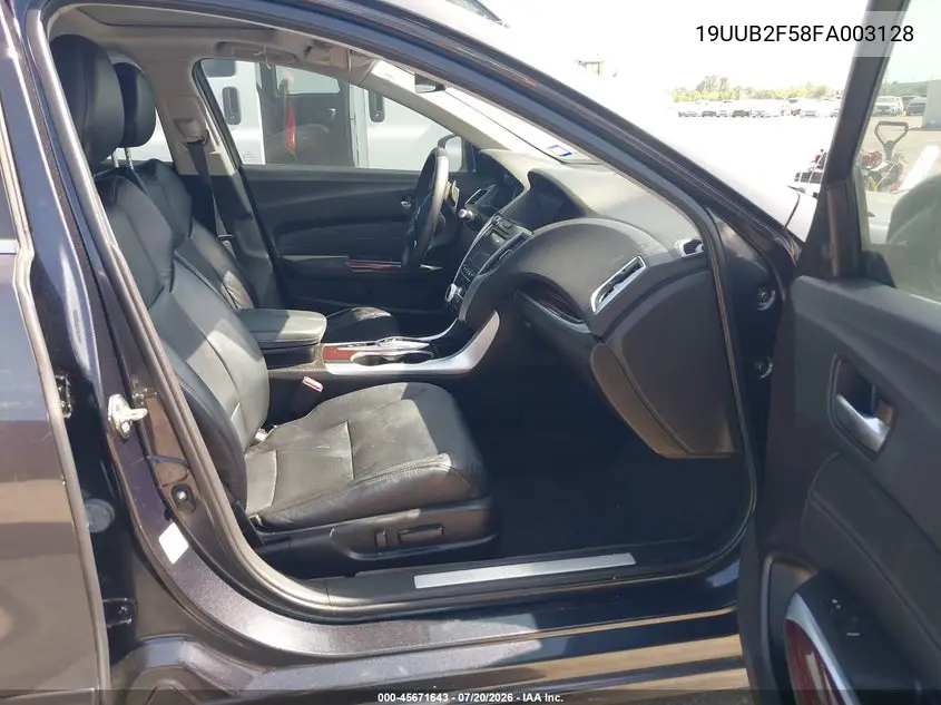 2015 Acura Tlx V6 Tech VIN: 19UUB2F58FA003128 Lot: 45671643