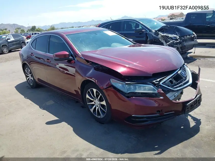 2015 Acura Tlx VIN: 19UUB1F32FA009855 Lot: 45681924