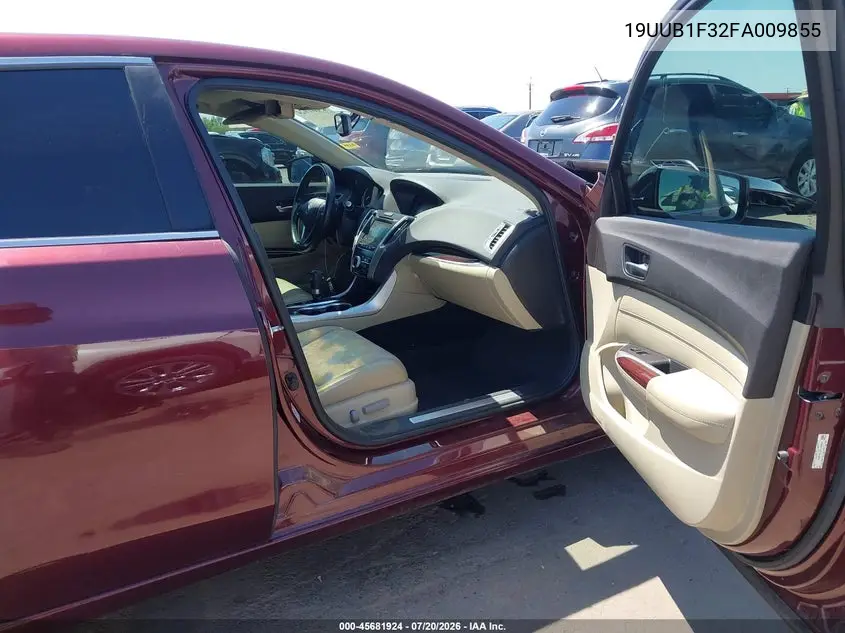 2015 Acura Tlx VIN: 19UUB1F32FA009855 Lot: 45681924