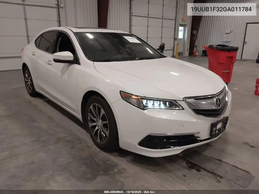 19UUB1F32GA011784 2016 Acura Tlx
