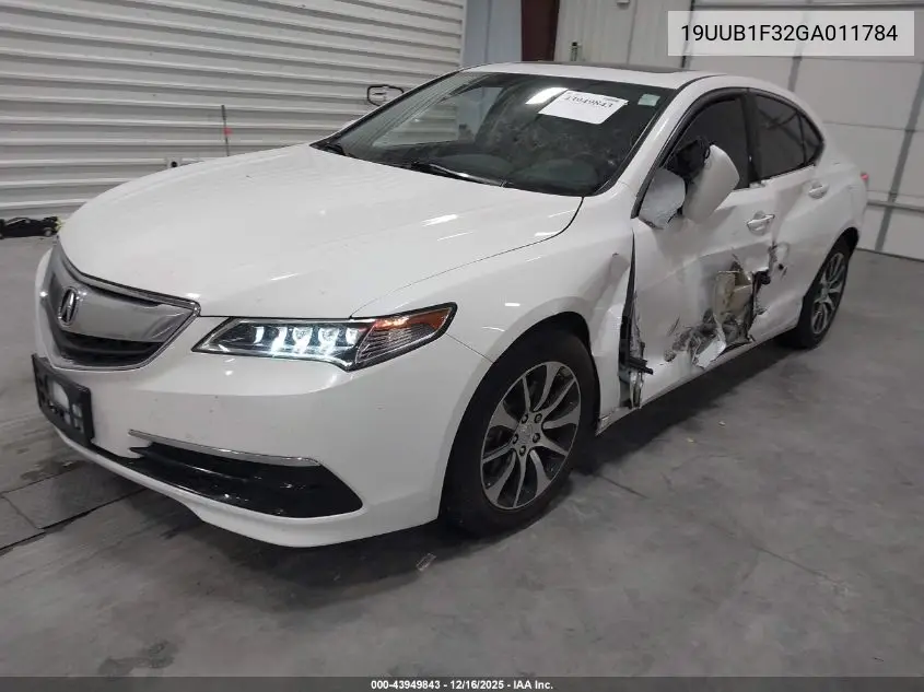 19UUB1F32GA011784 2016 Acura Tlx