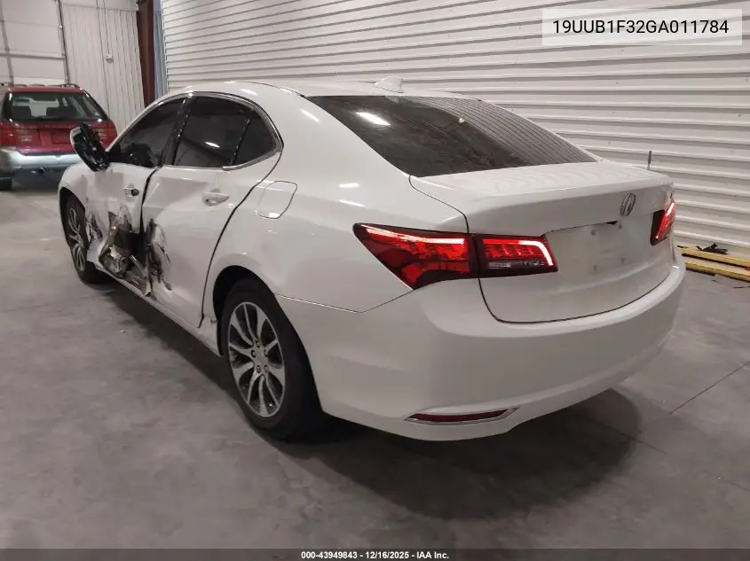 19UUB1F32GA011784 2016 Acura Tlx