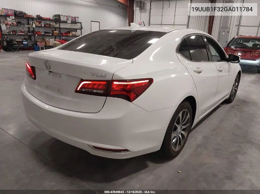 19UUB1F32GA011784 2016 Acura Tlx