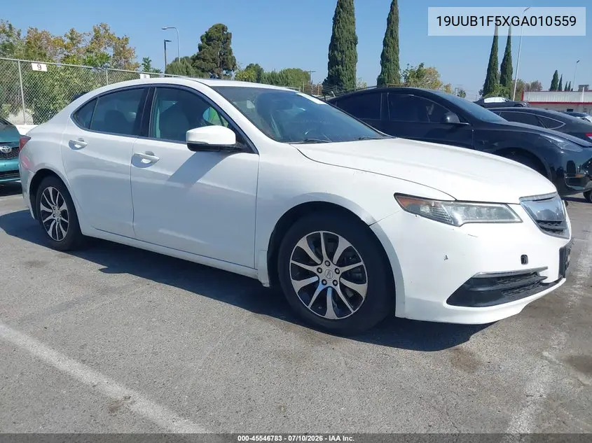 2016 Acura Tlx Tech VIN: 19UUB1F5XGA010559 Lot: 45546783