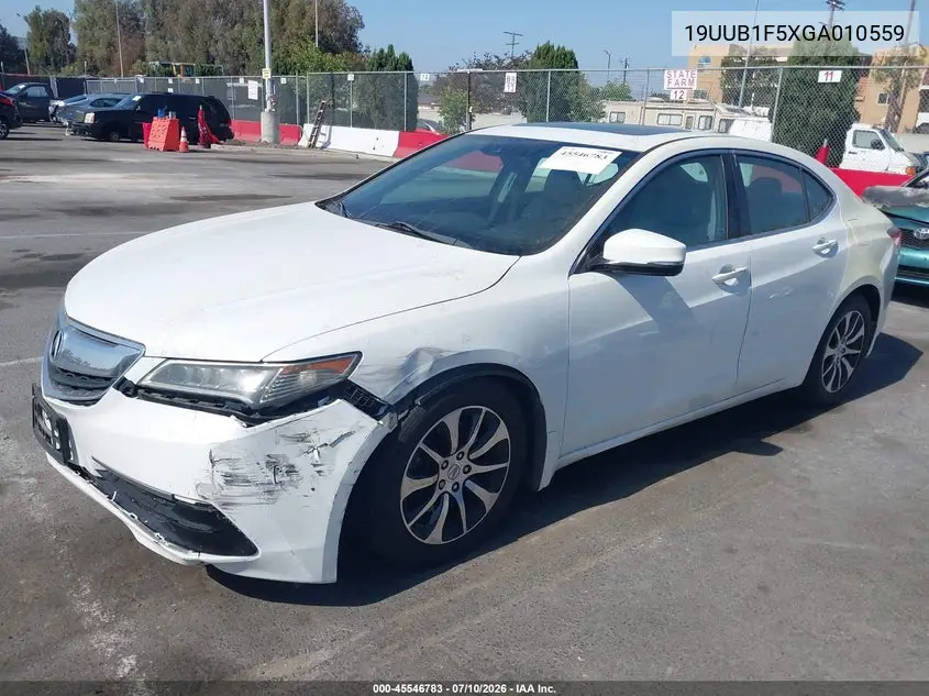 2016 Acura Tlx Tech VIN: 19UUB1F5XGA010559 Lot: 45546783