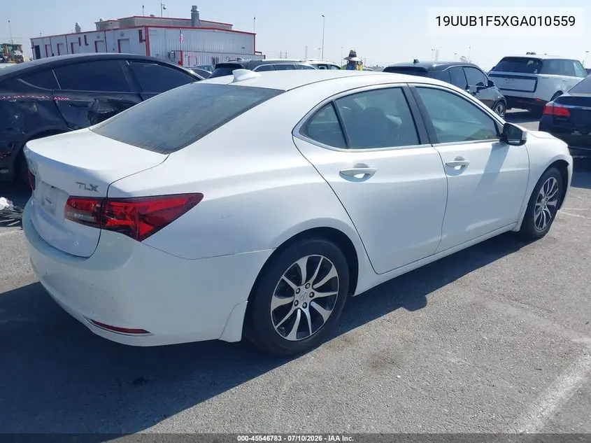 2016 Acura Tlx Tech VIN: 19UUB1F5XGA010559 Lot: 45546783