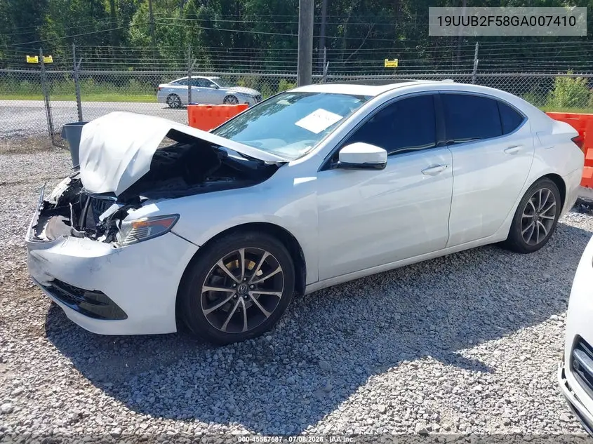 2016 Acura Tlx V6 Tech VIN: 19UUB2F58GA007410 Lot: 45567587