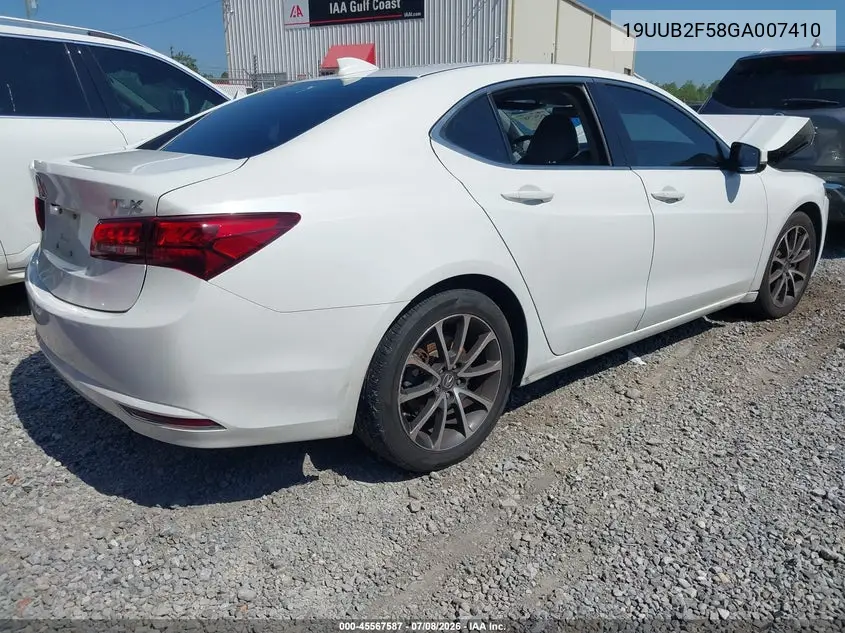 2016 Acura Tlx V6 Tech VIN: 19UUB2F58GA007410 Lot: 45567587
