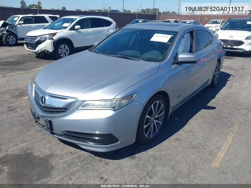 2016 Acura Tlx V6 Tech VIN: 19UUB2F52GA011517 Lot: 45579761