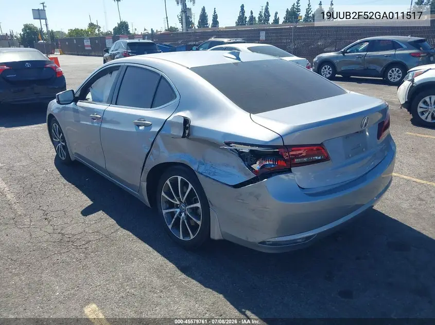 2016 Acura Tlx V6 Tech VIN: 19UUB2F52GA011517 Lot: 45579761
