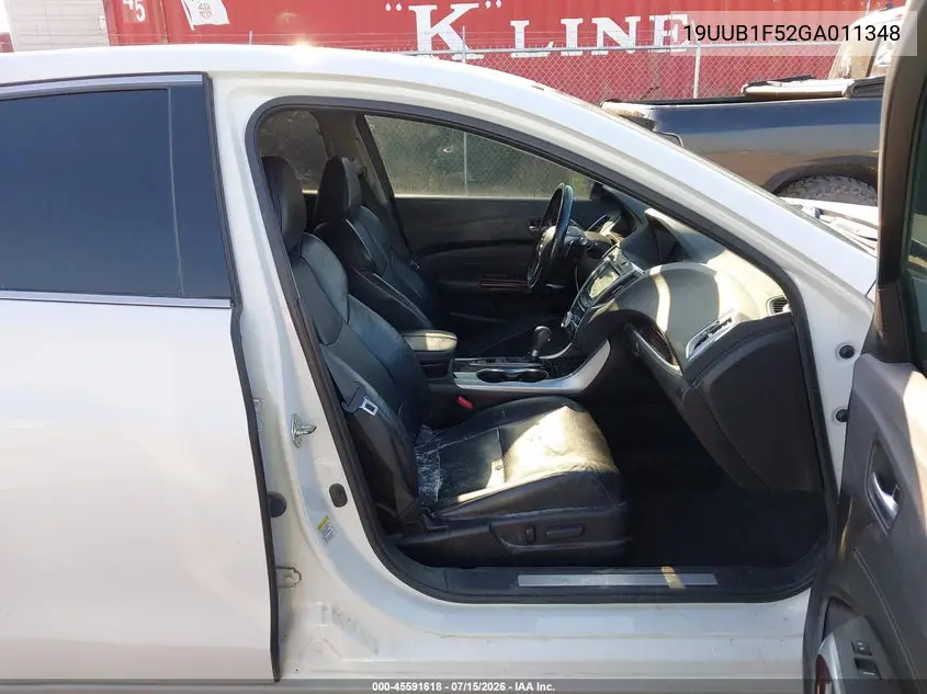 2016 Acura Tlx Tech VIN: 19UUB1F52GA011348 Lot: 45591618