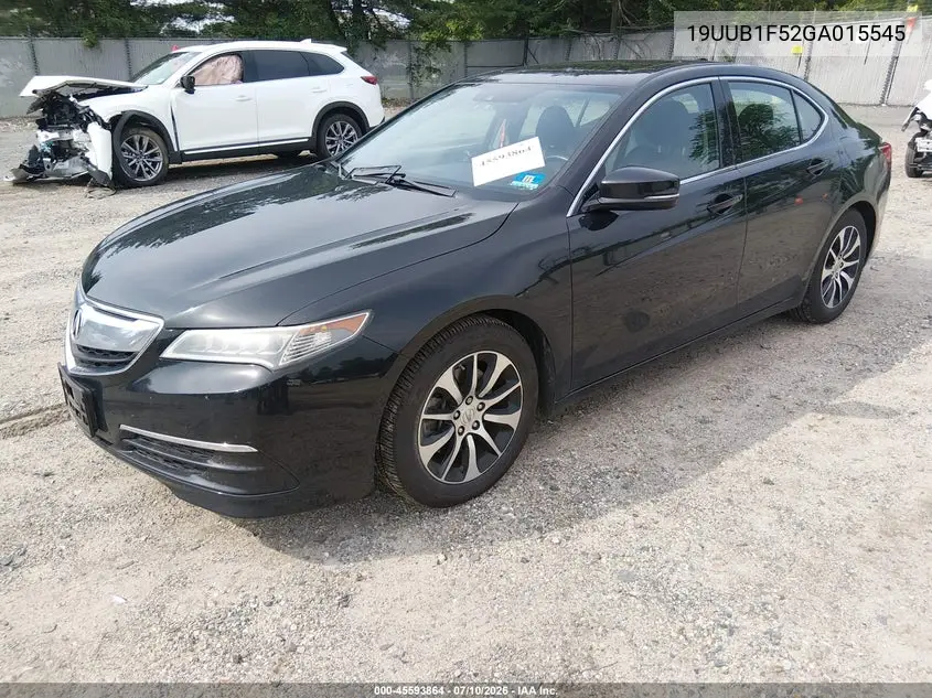 2016 Acura Tlx Tech VIN: 19UUB1F52GA015545 Lot: 45593864