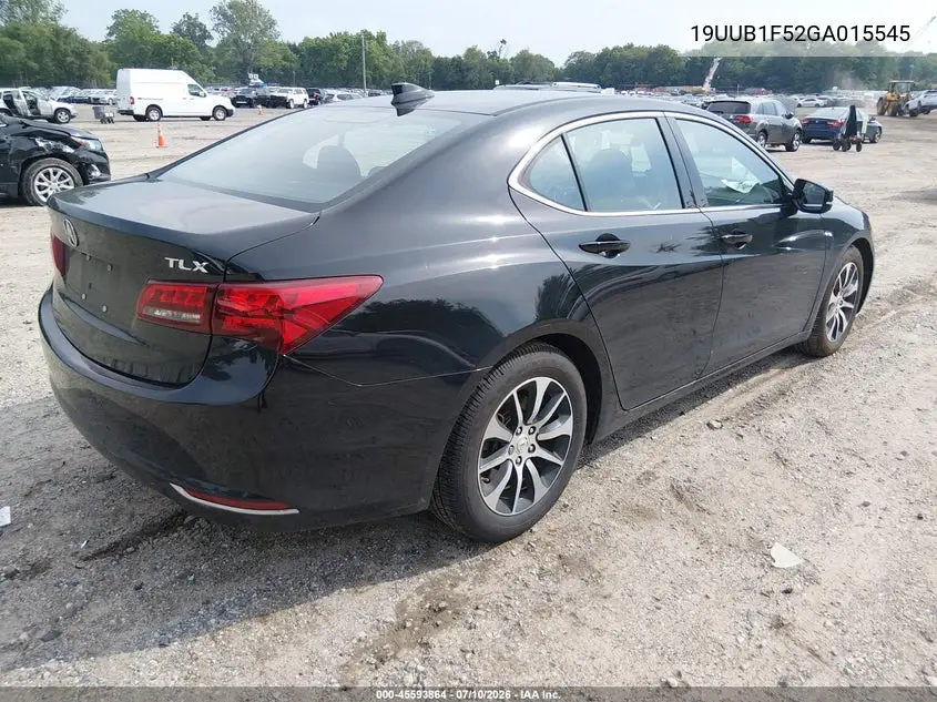 2016 Acura Tlx Tech VIN: 19UUB1F52GA015545 Lot: 45593864