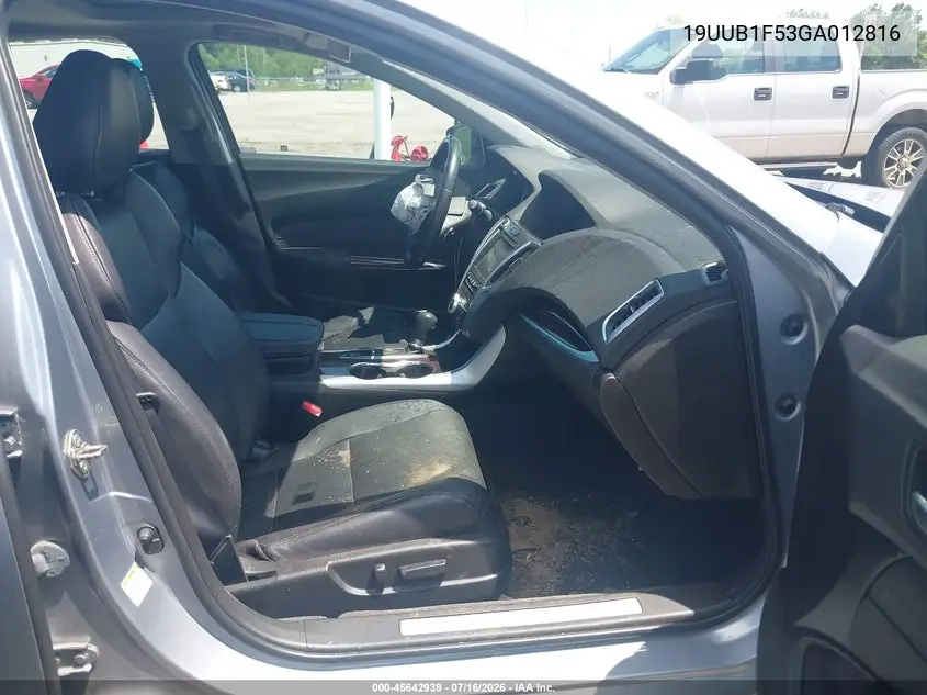2016 Acura Tlx Tech VIN: 19UUB1F53GA012816 Lot: 45642939