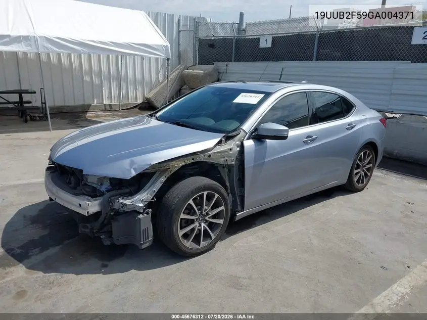 2016 Acura Tlx V6 Tech VIN: 19UUB2F59GA004371 Lot: 45676312