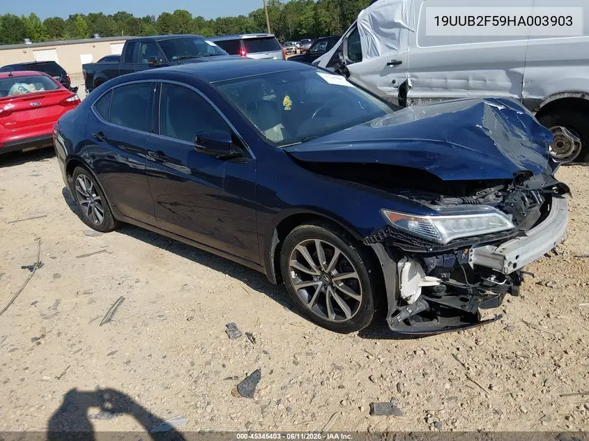 2017 Acura Tlx Technology Package VIN: 19UUB2F59HA003903 Lot: 45345403