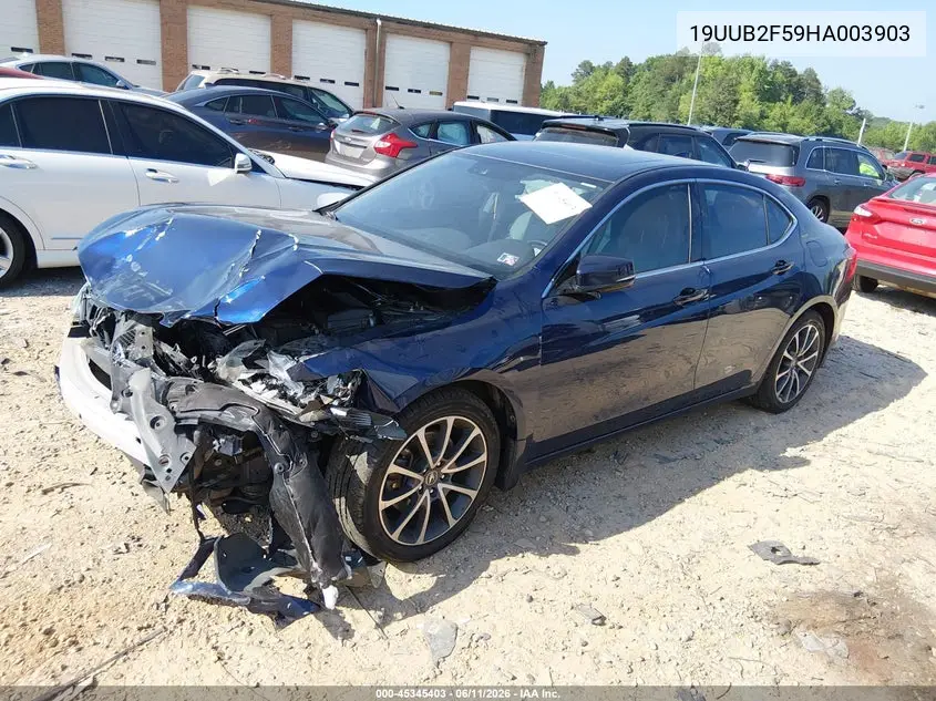 2017 Acura Tlx Technology Package VIN: 19UUB2F59HA003903 Lot: 45345403
