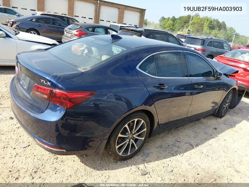 2017 Acura Tlx Technology Package VIN: 19UUB2F59HA003903 Lot: 45345403