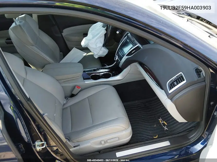2017 Acura Tlx Technology Package VIN: 19UUB2F59HA003903 Lot: 45345403