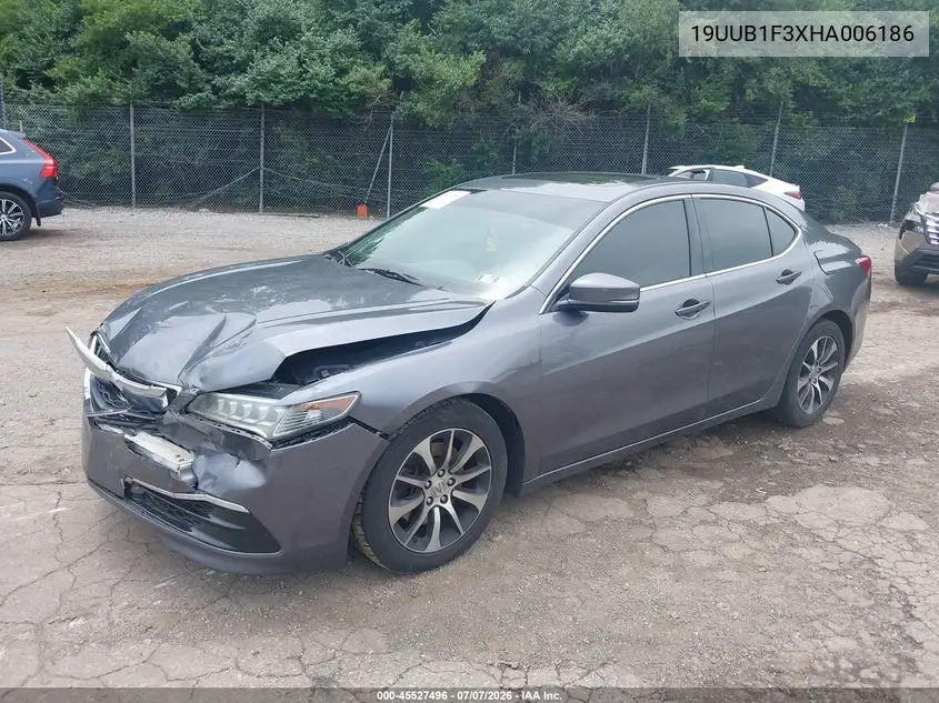 2017 Acura Tlx VIN: 19UUB1F3XHA006186 Lot: 45527496