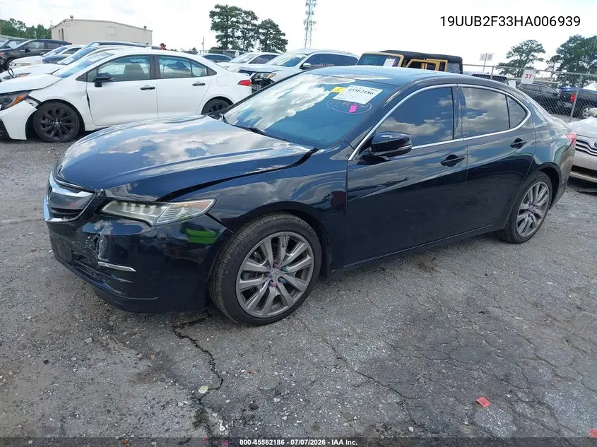 2017 Acura Tlx V6 VIN: 19UUB2F33HA006939 Lot: 45562186