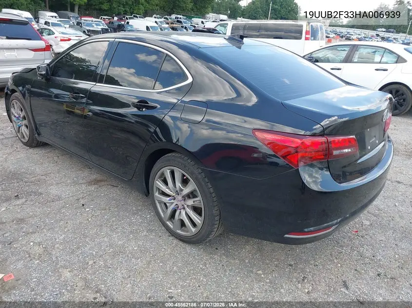 2017 Acura Tlx V6 VIN: 19UUB2F33HA006939 Lot: 45562186