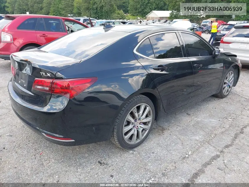 2017 Acura Tlx V6 VIN: 19UUB2F33HA006939 Lot: 45562186