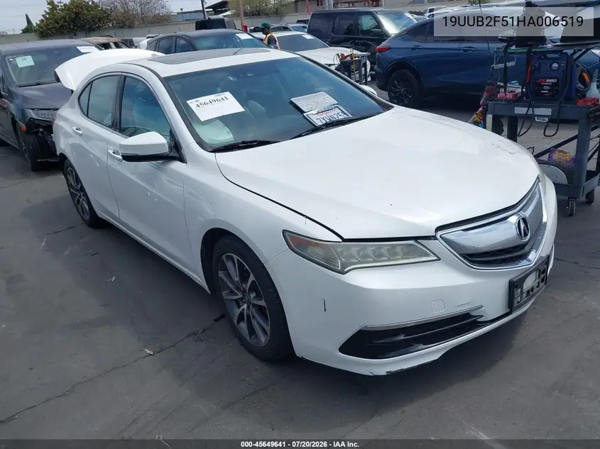 2017 Acura Tlx Technology Package VIN: 19UUB2F51HA006519 Lot: 45649641